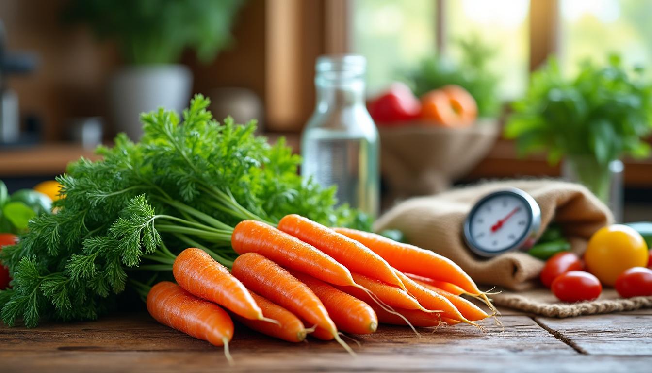 découvrez nos astuces simples et efficaces pour conserver les carottes et les garder fraîches plus longtemps. préservez leur croquant et leurs bienfaits grâce à des méthodes pratiques adaptées à votre quotidien.