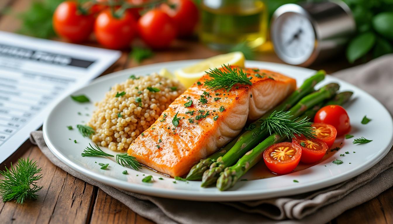 découvrez le nombre de calories du saumon et nos conseils pour l’intégrer sainement à votre alimentation. bénéficiez d’astuces nutritionnelles pour profiter de ses bienfaits tout en maîtrisant votre apport calorique.