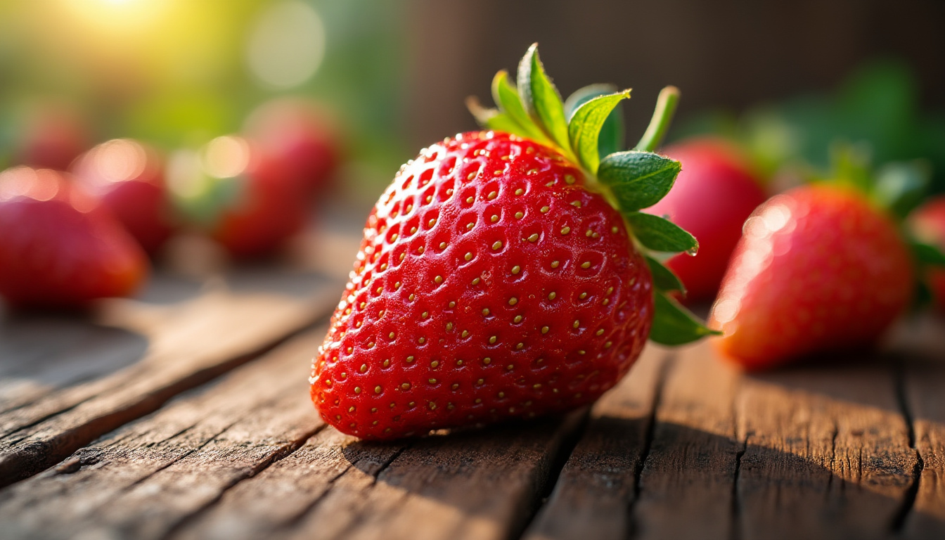 découvrez le nombre de calories dans une fraise, ainsi que ses bienfaits nutritionnels pour une alimentation saine et équilibrée. informations simples et précises pour mieux consommer !