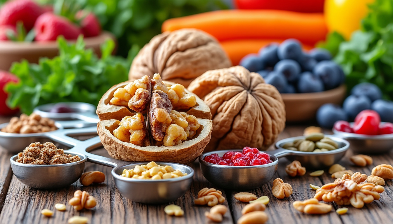 découvrez le nombre de calories dans une noix et explorez tous ses bienfaits nutritionnels : sources de vitamines, minéraux et oméga-3 pour une alimentation saine.