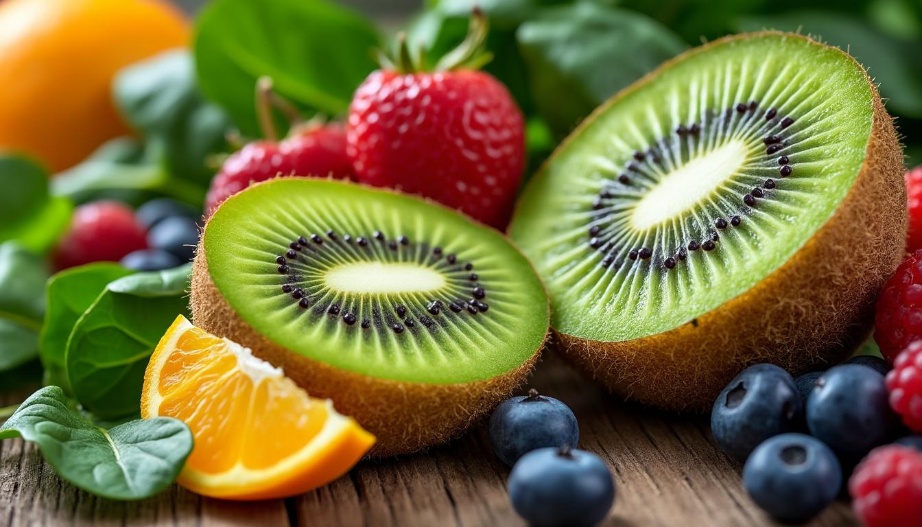 découvrez les calories du kiwi et ses apports nutritionnels essentiels : vitamines, fibres et bienfaits pour la santé à connaître avant de consommer ce fruit savoureux.
