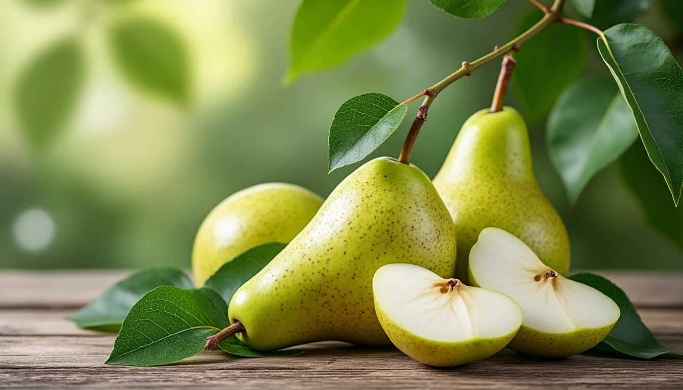découvrez la valeur nutritionnelle de la poire : calories, bienfaits et atouts santé de ce fruit savoureux. informez-vous sur ses apports pour une alimentation équilibrée !