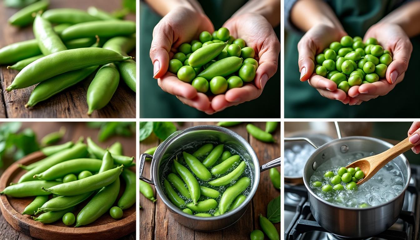 découvrez comment préparer facilement des fèves fraîches grâce à ce guide étape par étape. astuces de cuisson, épluchage et idées pour savourer ce légume de saison.