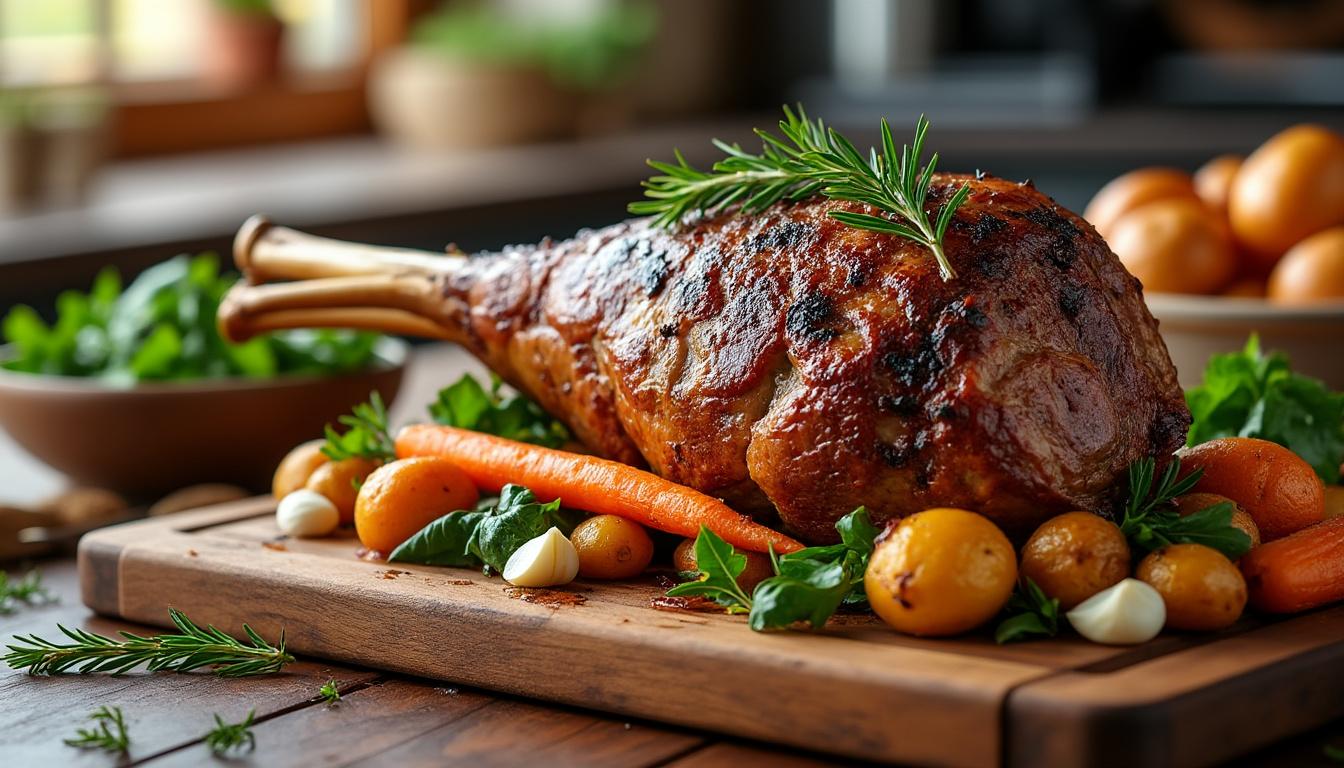 découvrez nos astuces et conseils pour réussir la cuisson du gigot d’agneau à la perfection. obtenez une viande tendre et savoureuse et régalez vos convives avec ce plat emblématique de la cuisine française.