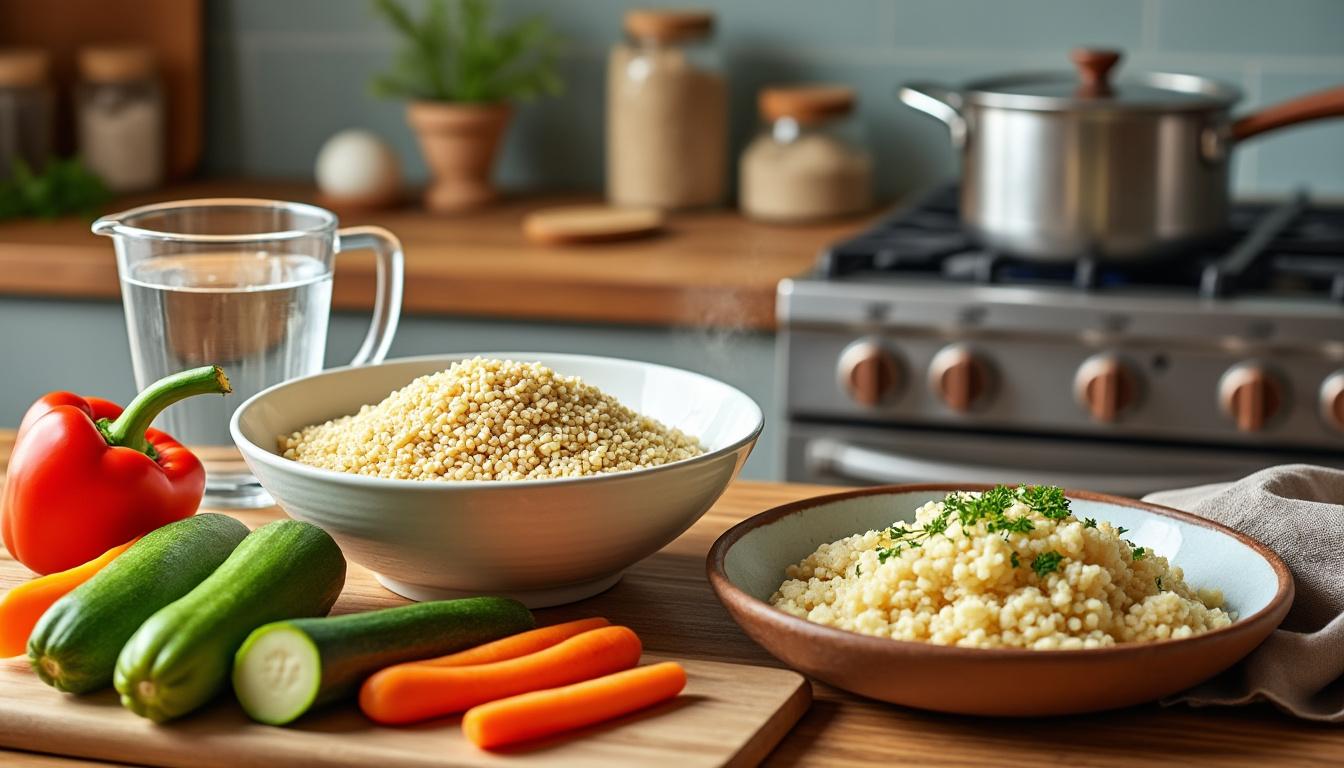 découvrez nos astuces pour préparer facilement la semoule de couscous en quelques étapes simples. suivez ce guide pour obtenir une semoule légère, savoureuse et parfaitement réussie à chaque fois !