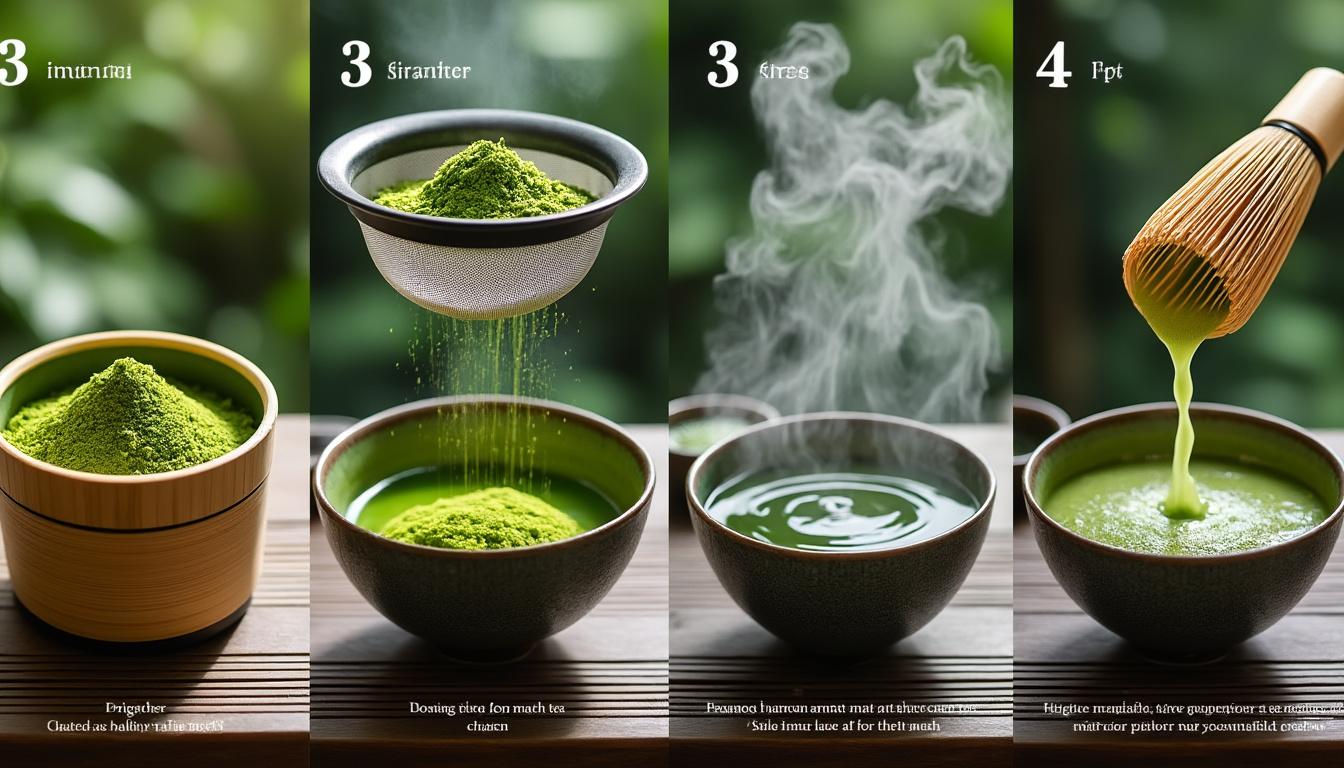 découvrez comment préparer un thé matcha authentique étape par étape : astuces, conseils et gestes traditionnels pour savourer toute la richesse de ce thé japonais.