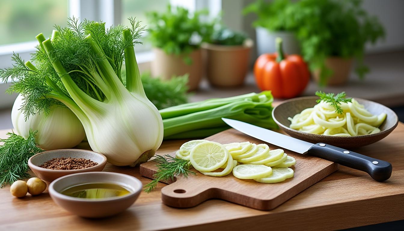 découvrez nos astuces incontournables pour bien préparer le fenouil en cuisine et sublimer vos plats avec ce légume aux saveurs anisées.