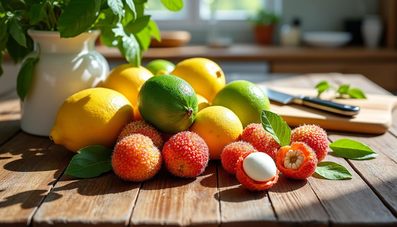 explorez les fruits en l et laissez-vous séduire par leurs saveurs surprenantes pour sublimer vos recettes estivales. idéal pour des plats frais et gourmands cet été !