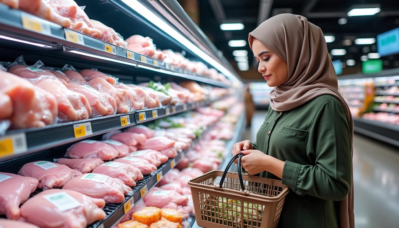 découvrez comment choisir du poulet halal en magasin grâce à notre guide complet, pour vous assurer une viande conforme à vos pratiques alimentaires.